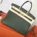 Hermes Canopee Clemence Birkin 30cm Handmade Bag