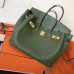 Hermes Canopee Clemence Birkin 30cm Handmade Bag