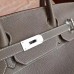 Hermes Grey JPG Shoulder Birkin 42cm Bag