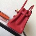 Hermes Red Swift Birkin 30cm Handmade Bag