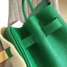 Hermes Bamboo Clemence Birkin 35cm Handmade Bag