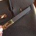 Hermes Cafe Clemence Birkin 35cm Handmade Bag