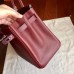 Hermes Bordeaux Epsom Birkin 35cm Handmade Bag