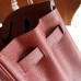 Hermes Bordeaux Epsom Birkin 35cm Handmade Bag