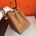 Hermes Brown Epsom Birkin 35cm Handmade Bag