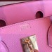 Hermes Pink Epsom Birkin 35cm Handmade Bag