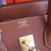 Hermes Gold Swift Birkin 35cm Handmade Bag