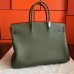 Hermes Canopee Clemence Birkin 40cm Handmade Bag