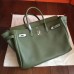 Hermes Canopee Clemence Birkin 40cm Handmade Bag