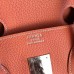 Hermes Crevette Clemence Birkin 40cm Handmade Bag