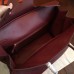 Hermes Bordeaux Epsom Birkin 40cm Handmade Bag