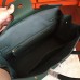 Hermes Vert Clemence Birkin 35cm Handmade Bag