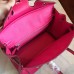 Hermes Rose Tyrien Epsom Birkin 25cm Handmade Bag