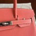 Hermes Crevette Epsom Birkin 30cm Handmade Bag