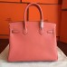 Hermes Crevette Epsom Birkin 30cm Handmade Bag