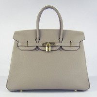 Hermes Birkin 30cm 35cm Bag In Grey Togo Leather Hermes Birkin 30cm 35cm Bag In Grey Togo Leather