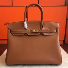 Hermes Gold Swift Birkin 35cm Handmade Bag Hermes Gold Swift Birkin 35cm Handmade Bag