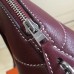 Hermes Bolide 31cm Bag In Burgundy Swift Leather