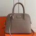 Hermes Bolide 31cm Bag In Grey Swift Leather