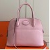 Hermes Bolide 31cm Bag In Pink Swift Leather