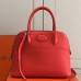 Hermes Bolide 31cm Bag In Red Swift Leather