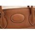 Hermes Bolide Tote Bag In Brown Leather