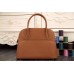 Hermes Bolide Tote Bag In Brown Leather