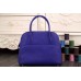 Hermes Bolide Tote Bag In Electric Blue Leather