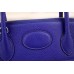 Hermes Bolide Tote Bag In Electric Blue Leather