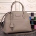 Hermes Bolide Tote Bag In Grey Leather