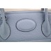 Hermes Bolide Tote Bag In Lake Blue Leather