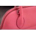 Hermes Bolide Tote Bag In Pink Leather