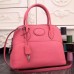 Hermes Bolide Tote Bag In Pink Leather