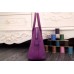 Hermes Bolide Tote Bag In Purple Leather