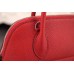 Hermes Bolide Tote Bag In Red Leather