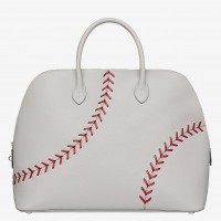 Hermes Bolide 1923 Gris Perle 45 Baseball Bag Hermes Bolide 1923 Gris Perle 45 Baseball Bag