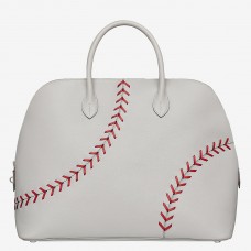 Hermes Bolide 1923 Gris Perle 45 Baseball Bag Hermes Bolide 1923 Gris Perle 45 Baseball Bag