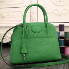Hermes Bolide Tote Bag In Vert Leather Hermes Bolide Tote Bag In Vert Leather