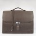 Hermes Chocolate Sac A Depeches 38cm Briefcase Bag