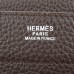 Hermes Chocolate Sac A Depeches 38cm Briefcase Bag