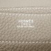 Hermes Grey Sac A Depeches 38cm Briefcase Bag