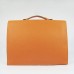 Hermes Orange Sac A Depeches 38cm Briefcase Bag