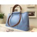 Hermes Cabag Elan Bag In Celeste Canvas