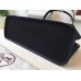 Hermes Cabag Elan Bag In Black Canvas