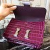 Hermes Fuchsia Constance MM 24cm Crocodile Bag