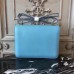 Hermes Blue Atoll Constance MM 24cm Epsom Leather Bag
