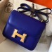 Hermes Mini Constance 18cm Epsom Blue Electric Bag