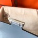 Hermes Mini Constance 18cm Epsom Blue Lin Bag