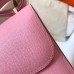Hermes Mini Constance 18cm Pink Epsom Bag