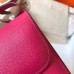 Hermes Mini Constance 18cm Rose Red Epsom Bag